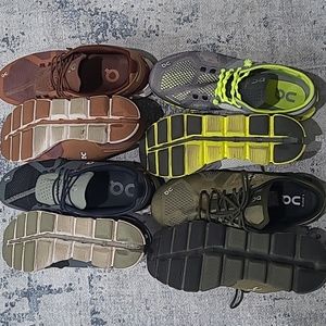 On cloud running shoes